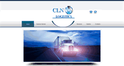 Desktop Screenshot of clnlogistics.com