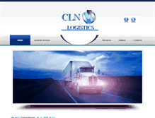 Tablet Screenshot of clnlogistics.com